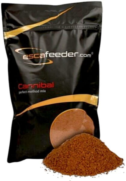ZESTAW zanęt wędkarskich ESCA FEEDER CANNIBAL + Up Fish Vanilla ICE killer